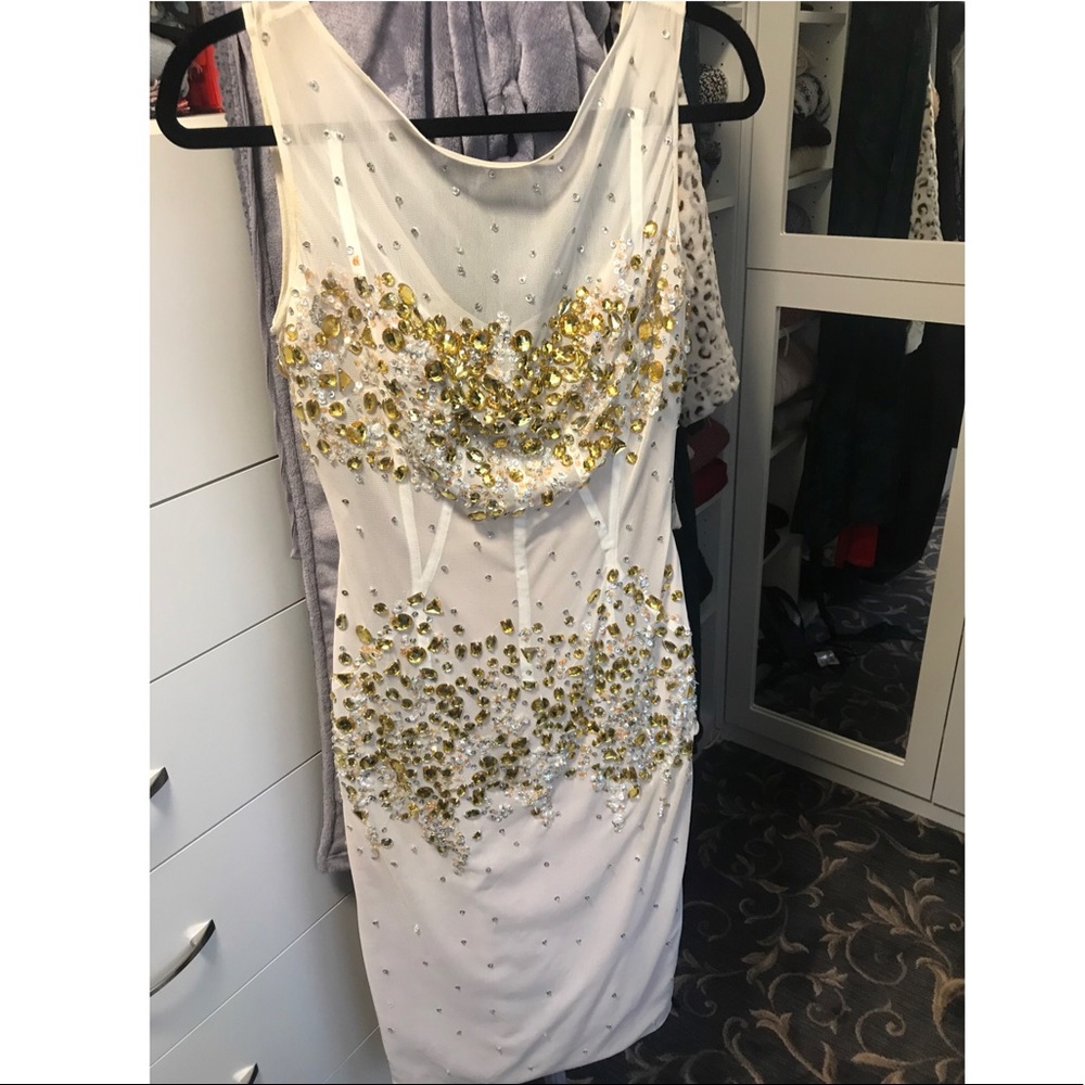 Beautiful Beaded Cocktail Dress
